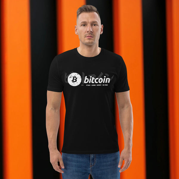 BTC Study Learn Invest Be Free | PREMIUM T-shirt