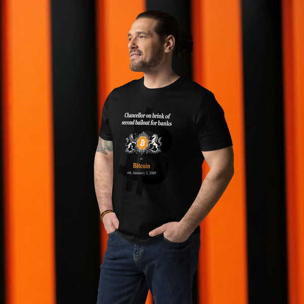 BTC Chancellor on Brink of Second Bailout for Banks | PREMIUM T-shirt