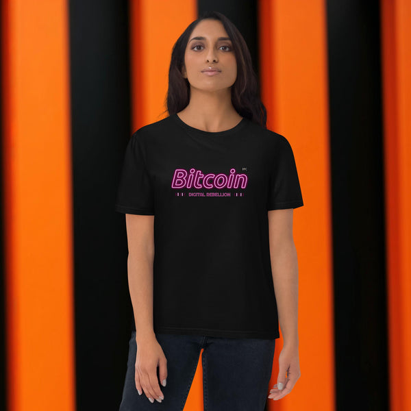 BTC Neon Digital Rebellion | PREMIUM T-shirt