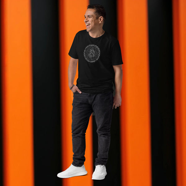 BTC Whitepaper as Logo B&W | PREMIUM T-shirt