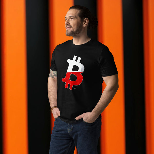 BTC Flag Poland | PREMIUM T-shirt
