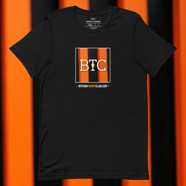 BTC Stripes with Club-logo box | HQ T-shirt