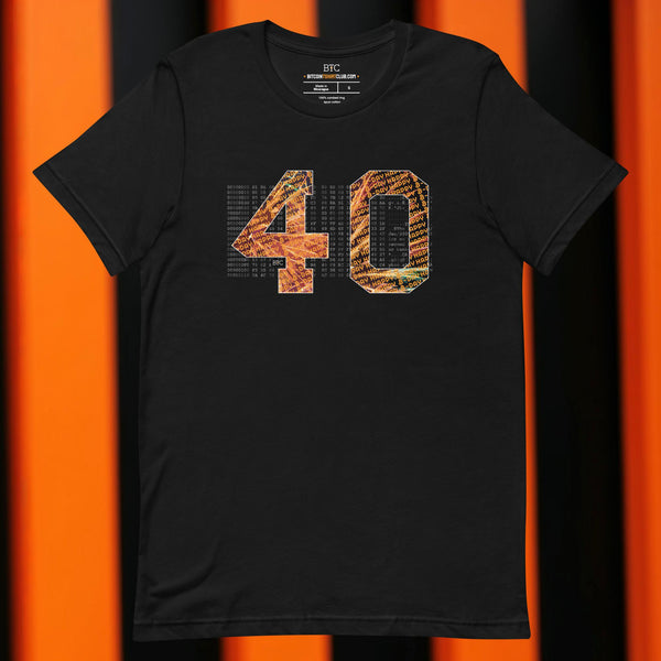 BTC B-day to You 40 | HQ T-shirt